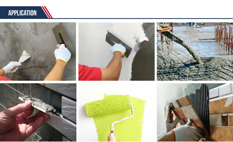 Sp&eacute;cial HPMC modifi&eacute; pour le mastic mural de qualit&eacute; construction